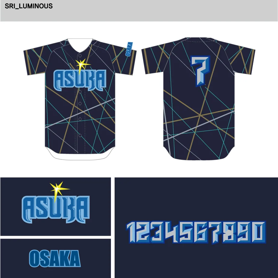 DESIGN-0180 野球ユニフォームデザイン